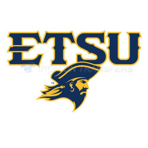 ETSU Buccaneers Iron-on Stickers (Heat Transfers)NO.4346